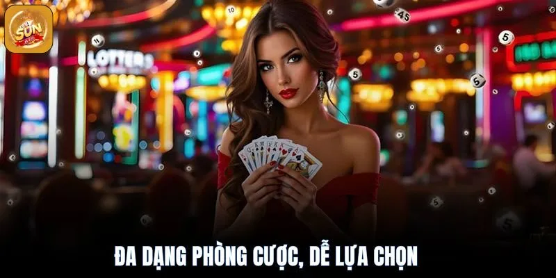 Game Bài Đổi Thưởng Sunwin – Sân Chơi Chất Lượng Cao 3 Đa dạng phòng cược tại game bài đổi thưởng sunwin